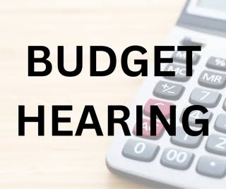 Public Budget Hearing